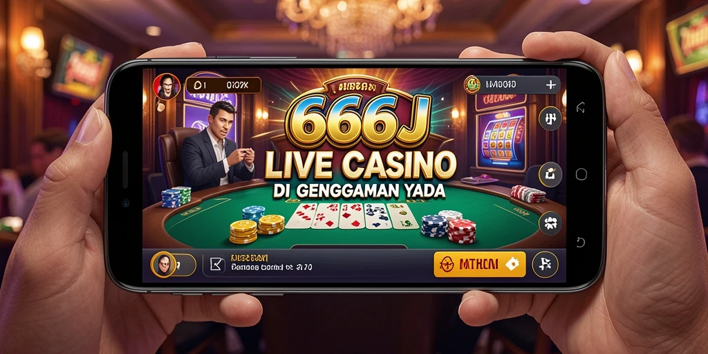 Tampilan gameplay Live Casino yang menarik dan interaktif.