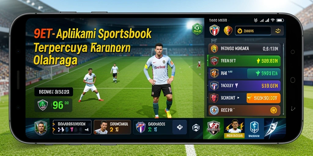 Tampilan gameplay taruhan olahraga di 9ET yang menarik dan interaktif.