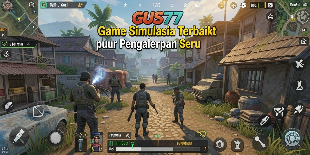 Tampilan gameplay GUS77 yang menakjubkan dan interaktif.