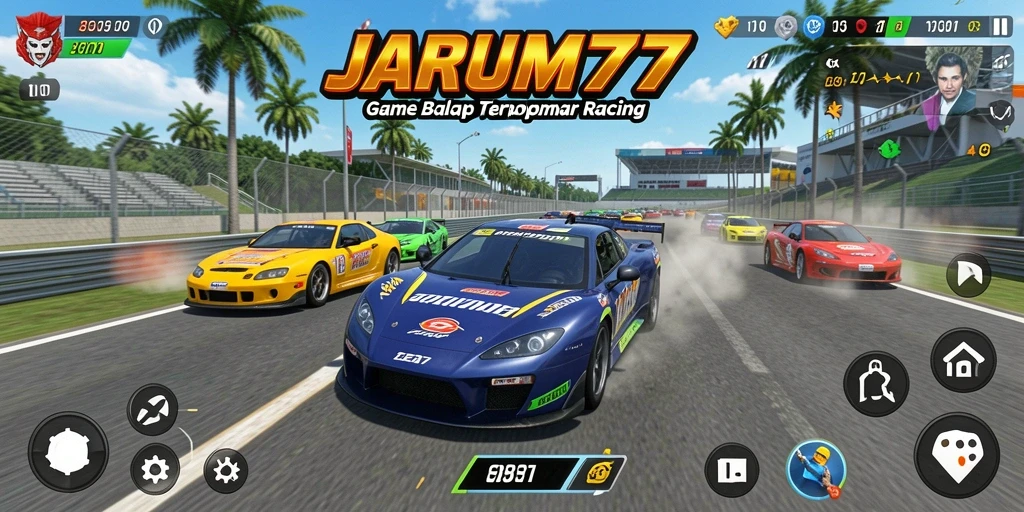 Gameplay mendebarkan JARUM77 dengan kecepatan penuh.