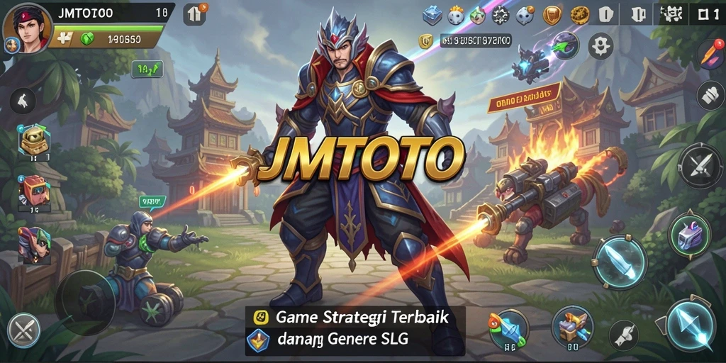 Tampilan gameplay menarik dengan banyak pilihan strategi di JMTOTO.