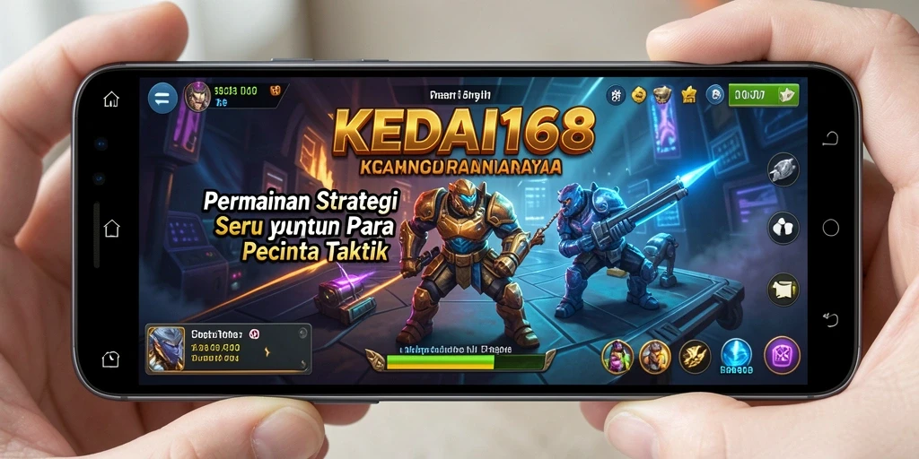 Tampilan gameplay KEDAI168 yang menantang dan strategis.