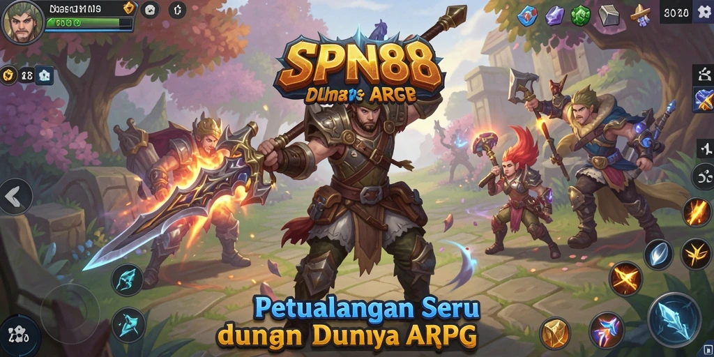 Screenshot gameplay SPN88 menampilkan aksi pertarungan yang seru dan dinamis.