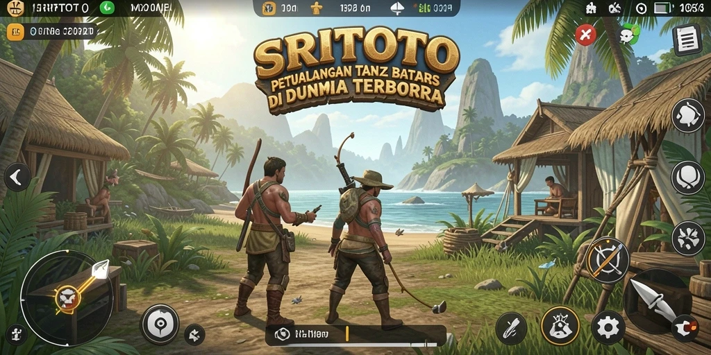 Tampilan gameplay SRITOTO yang menakjubkan di dunia terbuka.