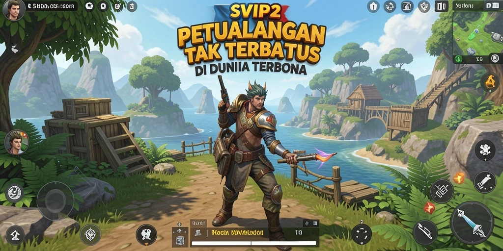 Gameplay menakjubkan dari SVIP2 di dunia terbuka.